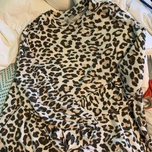 leopard sweater